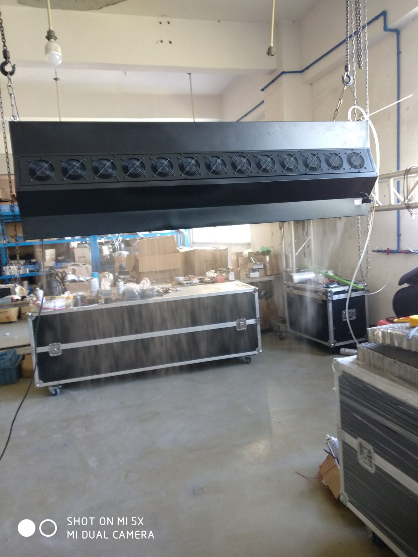 投影3D成像霧屏、霧幕租賃效果圖