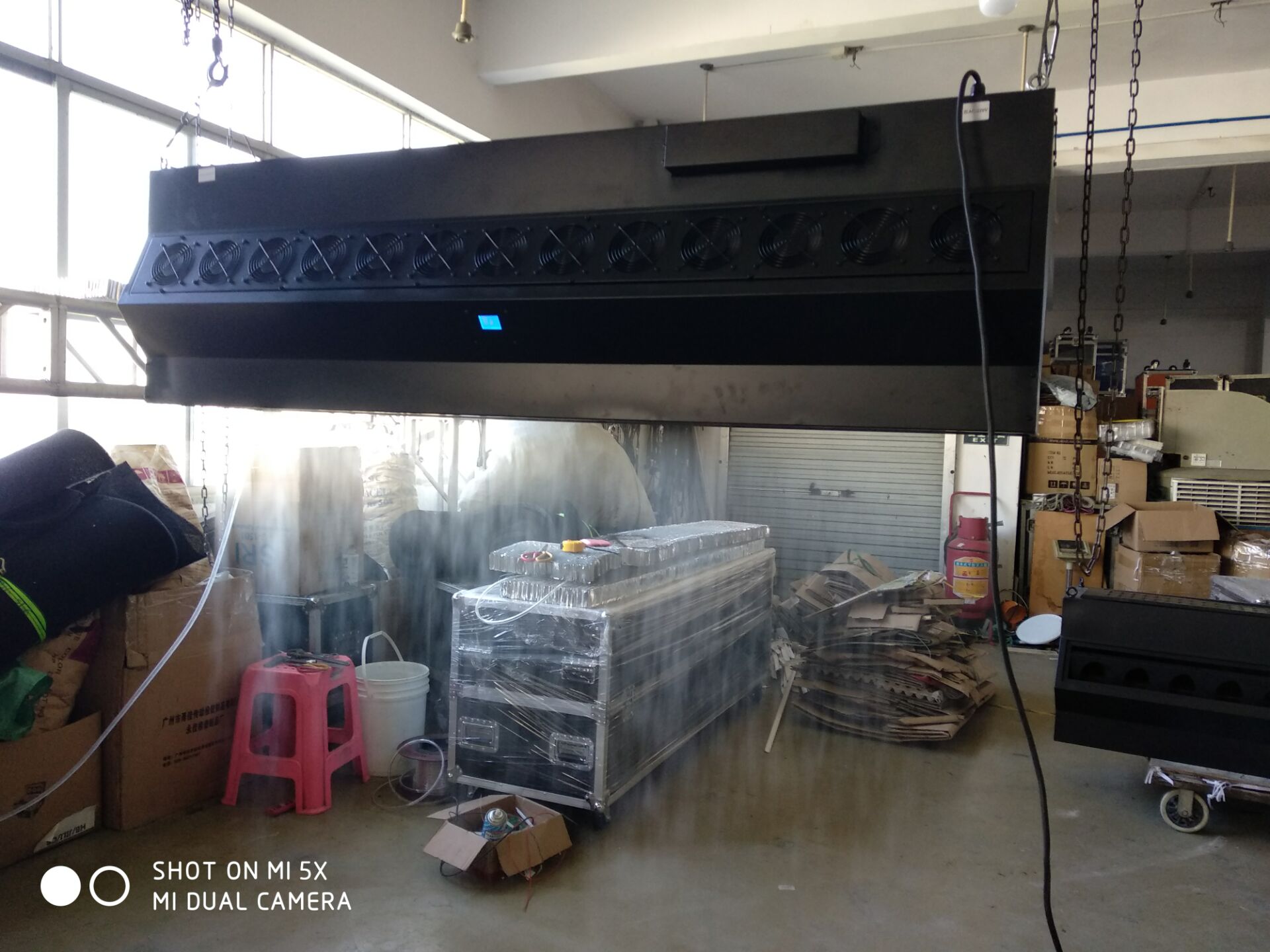 投影3D成像霧屏、霧幕租賃效果圖