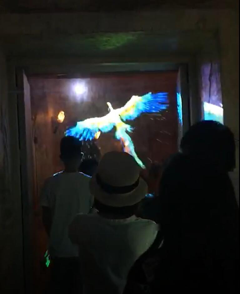 多媒體霧幕/霧屏3d成像原理、應用及特點